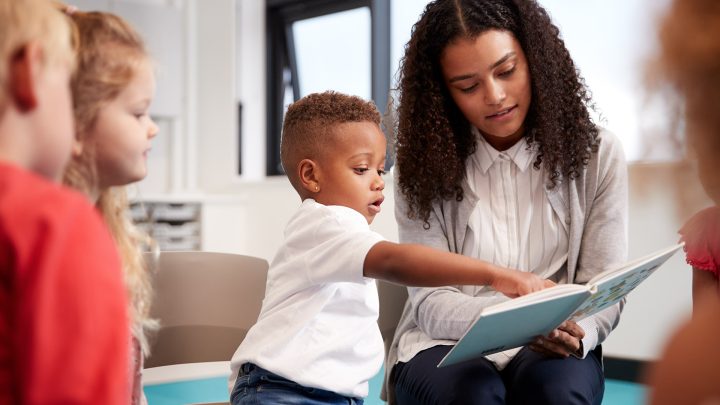 Students Learning to Read