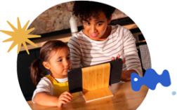 Mother and Child Reading